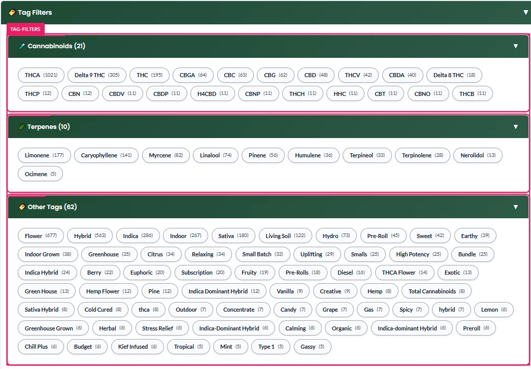 Apply Tag Filters - Tutorial Tag System