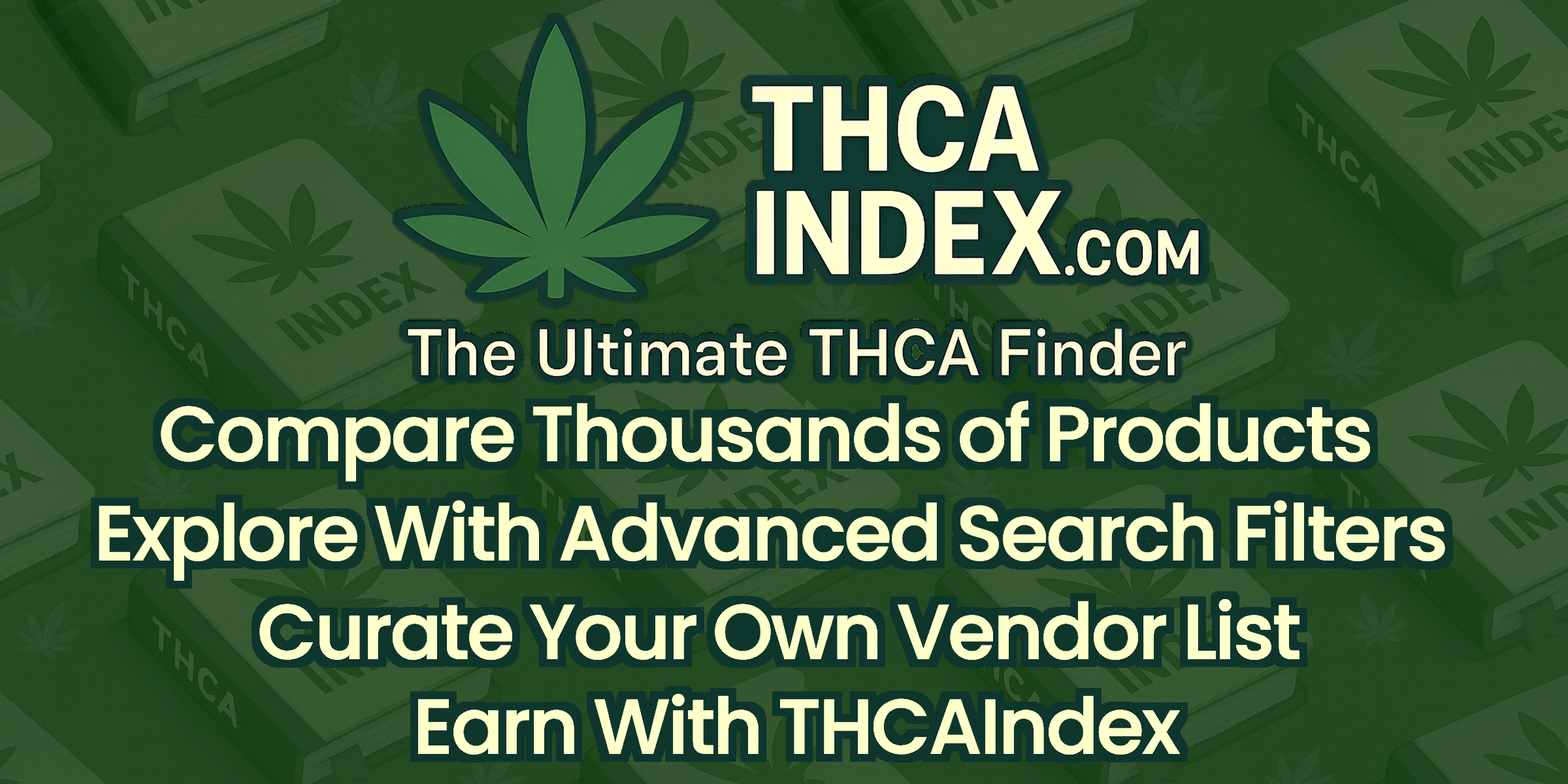 THCAIndex.com - The Ultimate THCA Finder